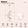 Подвесной светильник Maytoni Dallas MOD545PL-06G