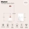 Подвесной светильник Maytoni Erich MOD221-PL-01-G