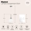 Подвесной светильник Maytoni Erich MOD221-PL-01-G