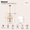 Подвесной светильник Maytoni Marmo MOD099PL-03G