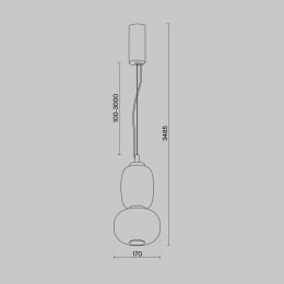 Подвесной светильник Maytoni Pattern MOD267PL-L18CH3K