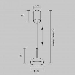 Подвесной светильник Maytoni Vita MOD451PL-L8B3K