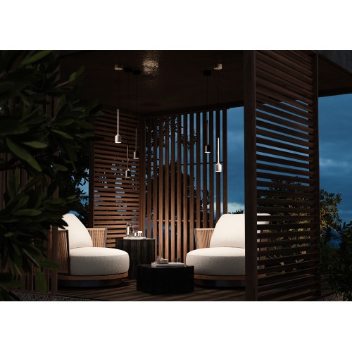 Подвесной светильник  Maytoni Outdoor Apex O491PL-L6W3K