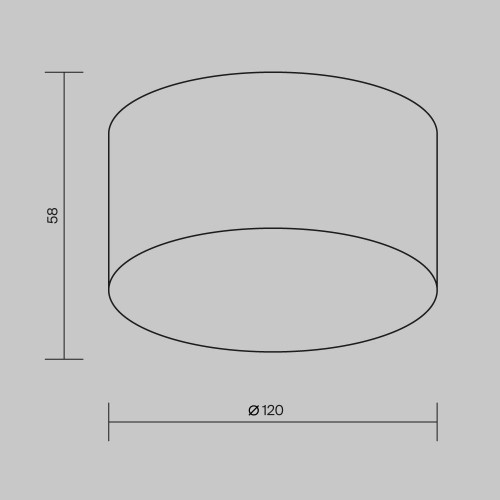 Потолочный светильник  Maytoni Outdoor Zon IP O430CL-L15W3K