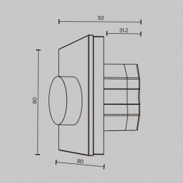 Роторная панель управления Lighting control 721034