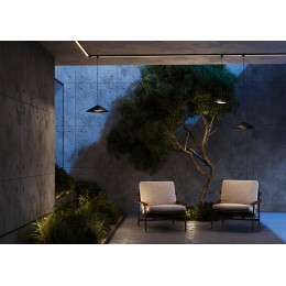 Уличный трековый светильник  Maytoni Outdoor Campana O-TR01-1-P-12WB3K