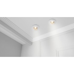 Встраиваемый светильник Maytoni Gyps Classic DL283-1-01-W