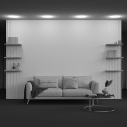 Встраиваемый светильник NUVOLT LDL-016W