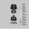 Встраиваемый светильник Technical DL057-10W3K-B