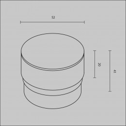 Комплектующие для трековой системы Technical RingSAcr-12-W