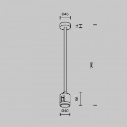 Комплектующие для трековой системы Technical TRA158C-IPC1-PT