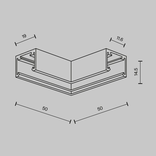 Комплектующие для трековой системы Technical TRA239CL-41B