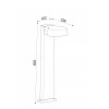 Ландшафтный светильник Maytoni Outdoor Share O443FL-L12GF3K