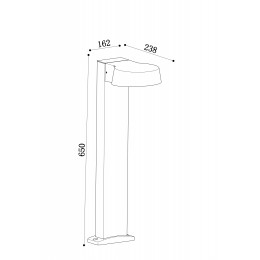 Ландшафтный светильник  Maytoni Outdoor Share O443FL-L12GF3K