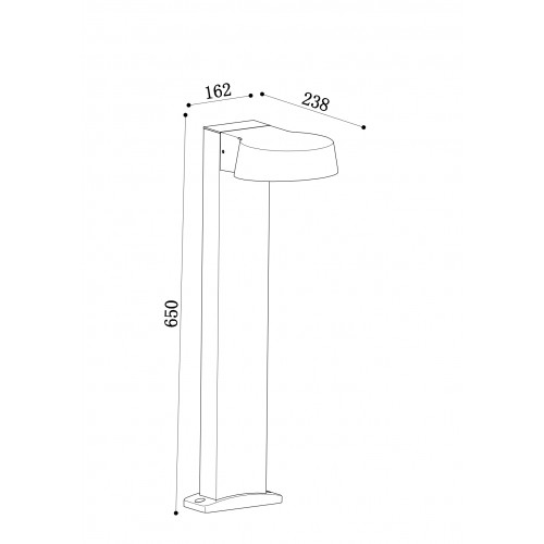 Ландшафтный светильник  Maytoni Outdoor Share O443FL-L12GF3K