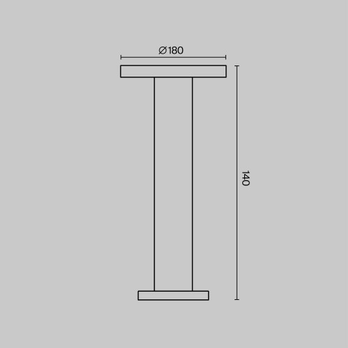 Ландшафтный светильник  Maytoni Outdoor Wald O420FL-L12GF