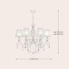 Люстра Maytoni Grace ARM247-06-G