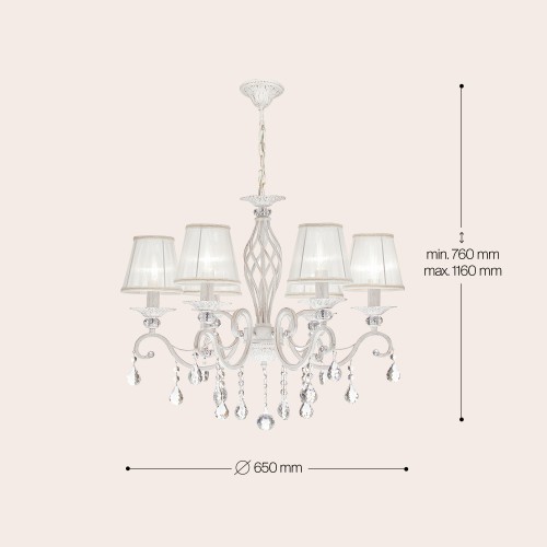 Люстра Maytoni Grace ARM247-06-G