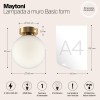 Настенный светильник (бра) Maytoni Basic form MOD321WL-01G2