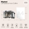 Настенный светильник (бра) Maytoni Colline MOD083WL-02CH