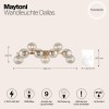 Настенный светильник (бра) Maytoni Dallas MOD547WL-09G
