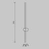 Настенный светильник (бра) Maytoni Light stick MOD237WL-L11B3K