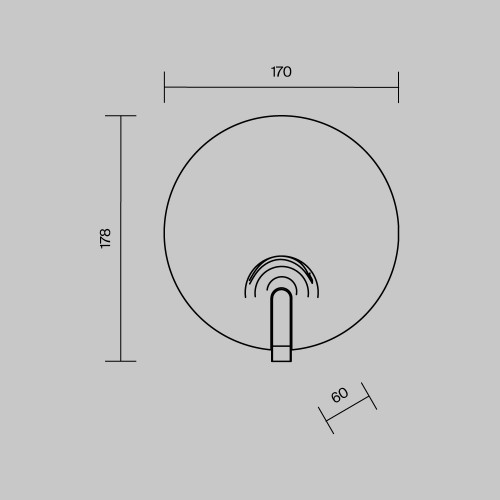 Настенный светильник (бра) Maytoni Regatta MOD481WL-L5BS3K