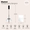 Подвесной светильник Maytoni Bangkok MOD185PL-L6B3K1