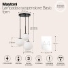 Подвесной светильник Maytoni Basic form MOD321PL-03B