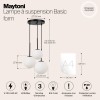 Подвесной светильник Maytoni Basic form MOD321PL-03B