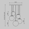Подвесной светильник Maytoni Basic form MOD321PL-05B