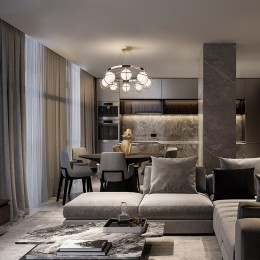 Подвесной светильник Maytoni Carcass MOD312PL-08GCH