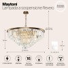 Подвесной светильник Maytoni Revero MOD085PL-16BS