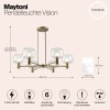 Подвесной светильник Maytoni Vision MOD411PL-06G