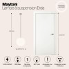 Подвесной светильник  Maytoni Outdoor Erda O594PL-01B