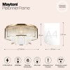 Потолочный светильник Maytoni Frame MOD174CL-06G