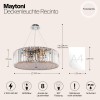 Потолочный светильник Maytoni Recinto MOD080CL-08CH