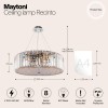 Потолочный светильник Maytoni Recinto MOD080CL-08CH