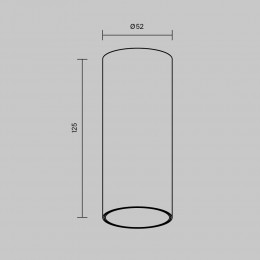 Потолочный светильник Technical C056CL-L12W4K-W-D-W