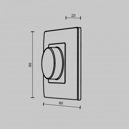 Роторная беспроводная панель управления Lighting control 711012