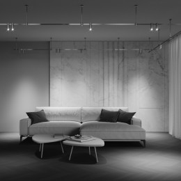 Трековый светильник Technical TR143-1-5W4K-W-PT