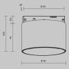Трековый светильник Technical TR188-1-5W3K-M-BBS