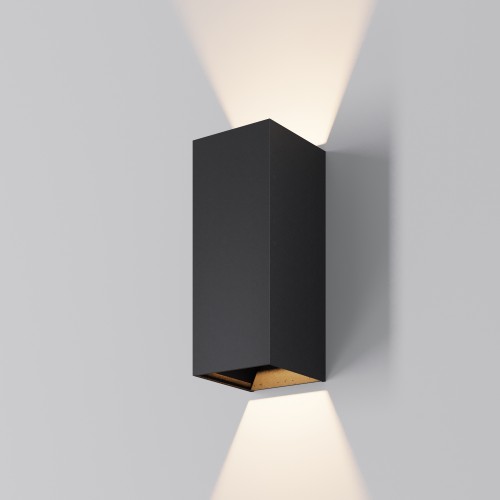 Уличный настенный светильник  Maytoni Outdoor Drape O525WL-L10B3K