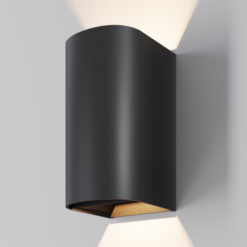 Уличный настенный светильник  Maytoni Outdoor Drape O526WL-L20B3K