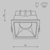 Встраиваемый светильник Technical DL043-01-15W3K-D-SQ-WB