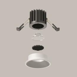 Встраиваемый светильник Technical DL058-7W3K-W