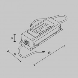 Блок питания Technical TRA130DR-100W