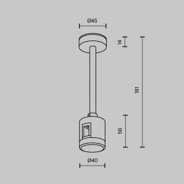 Комплектующие для трековой системы Technical TRA156C-IPCL1-BS