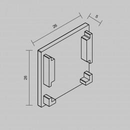 Комплектующие для трековой системы Technical TRAMN034EC-41B