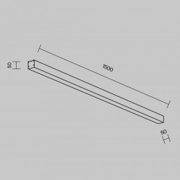 Линейный светильник Technical LL311029